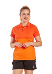 Damska koszulka polo Erima Six Wings. Brązowe koszulki sportowe damskie Erima, bez wzorów, z materiału, bez kołnierzyka, bez ramiączek, do piłki nożnej. Za 168.50 zł.