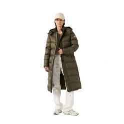 Damska długa kurtka JOTT Karachi. Zielone kurtki snowboardowe damskie jott, s, bez wzorów, z puchu, długie, bez kaptura, narciarskie. Za 1,108.00 zł.