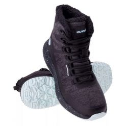 Buty Iguana Mailin Mid Wp W 92800377124 czarne. Czarne obuwie sportowe damskie bez wzorów, z gumy. Za 357.98 zł.