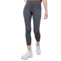 Spodnie treningowe damskie Skechers GO Walk HW. Szare legginsy damskie Skechers, s, bez wzorów, z nylonu, na fitness i siłownię. Za 179.99 zł.
