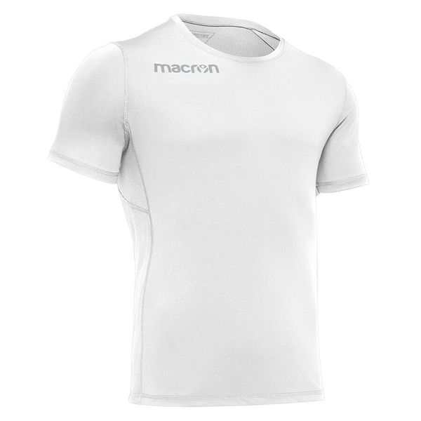 Koszulka Macron Matthew. Niebieskie koszulki sportowe męskie Macron, xl, bez wzorów, bez kołnierzyka, bez ramiączek, do biegania. Za 167.95 zł.