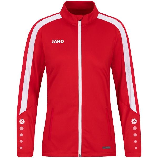 Poliestrowa bluza dresowa Jako Power. Czerwone bluzy męskie Jako, xl, bez wzorów, z dresówki, bez kaptura. Za 288.50 zł.