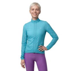 Damska ultralekka wiatroszczelna kurtka rowerowa Siroko J4-W Windbreak Blue. Niebieskie kurtki damskie SIROKO, l, bez wzorów, z materiału, bez kaptura. Za 423.00 zł.