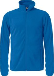 Clique Basic Micro Fleece Kurtka – 100% poliester, antymechaceniowa – royal blue. Niebieskie kurtki męskie CLIQUE, m, bez wzorów, z poliesteru, bez kaptura. Za 162.74 zł.