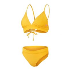 Kostium kąpielowy dwuczęściowy Speedo trójkątny - Mango - Rozmiar 38. Brązowe bikini damskie Speedo, s, bez wzorów. Za 177.34 zł.