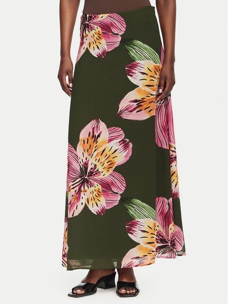 Vero Moda Spódnica maxi Ismene 10351432 Zielony Regular Fit. Zielone spódnice damskie Vero Moda, s, bez wzorów, maxi. Za 179.99 zł.