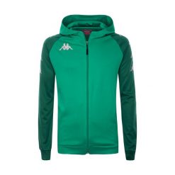 Kurtka Kappa Tortona. Zielone kurtki sportowe męskie Kappa, m, bez wzorów, do piłki nożnej. Za 221.25 zł.