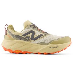 Buty męskie New Balance Fresh Foam X Hierro v9 MHIER9N8 – beżowe. Brązowe buty sportowe męskie New Balance, z materiału, bez zapięcia, do biegania. Za 699.99 zł.