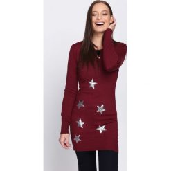 Bordowa Tunika See A Love. Czerwone tuniki damskie Born2be, na jesień. Za 49.99 zł.