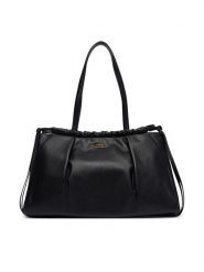 Tommy Hilfiger Torebka AW0AW19223 Czarny. Czarne torebki do ręki damskie Tommy Hilfiger, bez wzorów, ze skóry, bez dodatków. Za 1,099.00 zł.