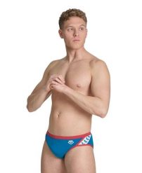 Kąpielówki męskie slipy kąpielowe treningowe na basen Arena Icons Brief. Białe kąpielówki męskie Arena, m, bez wzorów, z materiału, długie, na fitness i siłownię. Za 51.98 zł.