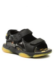 Batman Sandały CP66-SS23-174WBBAT Czarny. Czarne sandały chłopięce batman, ze skóry, bez zapięcia. Za 76.99 zł.