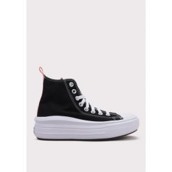 Buty CONVERSE CTAS MOVE HI Czarny. Czarne trampki i tenisówki damskie Converse, bez wzorów, z tkaniny, bez zapięcia. Za 272.99 zł.