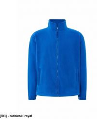JHK Bluza z mikropolaru, wykończenie antypilingowe, suwak w kolorze polaru niebieski royal S. Niebieskie bluzy męskie JHK, m, bez wzorów, z polaru, bez kaptura. Za 55.18 zł.