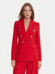 Maryley Marynarka 25IB139/43MA Czerwony Regular Fit. Czerwone żakiety damskie Maryley, l, bez wzorów, z syntetyku. Za 499.99 zł.