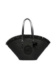 MICHAEL Michael Kors Torebka Isa 30S6S9FT9Y Czarny. Czarne torebki do ręki damskie MICHAEL Michael Kors, bez wzorów, z syntetyku, bez dodatków. Za 1,289.00 zł.