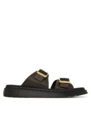 Dr. Martens Klapki Josef DM42328300 Brązowy. Brązowe klapki damskie Dr. Martens, bez wzorów, ze skóry, bez obcasa. Za 699.99 zł.
