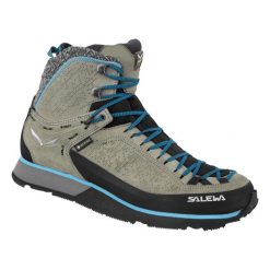 Buty Trekkingowe Damskie Salewa Mtn Trainer 2 Winter Gtx. Brązowe obuwie sportowe damskie Salewa, na zimę. W wyprzedaży za 1,056.30 zł.