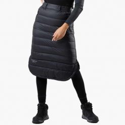 Spódnica Puchowa Wędrówki Kobieta Östersund Izolujący. Niebieskie spódnice damskie SWEDEMOUNT, xl, bez wzorów, z materiału, maxi. Za 279.99 zł.