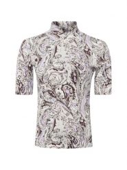 Marc Cain Koszulka Kobiety Bawełna szary, 36. Szare t-shirty damskie Marc Cain, l, bez wzorów, z bawełny, eleganckie, bez kołnierzyka. Za 899.95 zł.