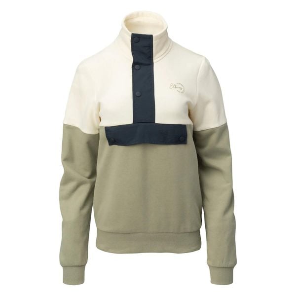 Bluza damska Elbrus Elbena. Zielone bluzy damskie ELBRUS, l, bez wzorów, z bawełny, bez kaptura, do biegania. Za 199.49 zł.