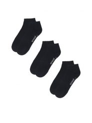 Bezszwowy top damski z dekoltem halter rib black. Czarne skarpety damskie Gabriella, bez wzorów, z dzianiny. Za 69.60 zł.