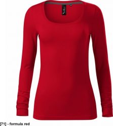 MALFINI Brave 156 - ADLER - Koszulka damska, 160 g/m, 5% elastan, 95% bawełna, - formula red 2XL. Czerwone t-shirty damskie Malfini, m, bez wzorów, z bawełny, bez kołnierzyka. Za 42.54 zł.