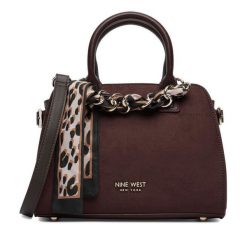Torebka Nine West. Brązowe torebki do ręki damskie Nine West, bez wzorów, bez dodatków. Za 249.99 zł.