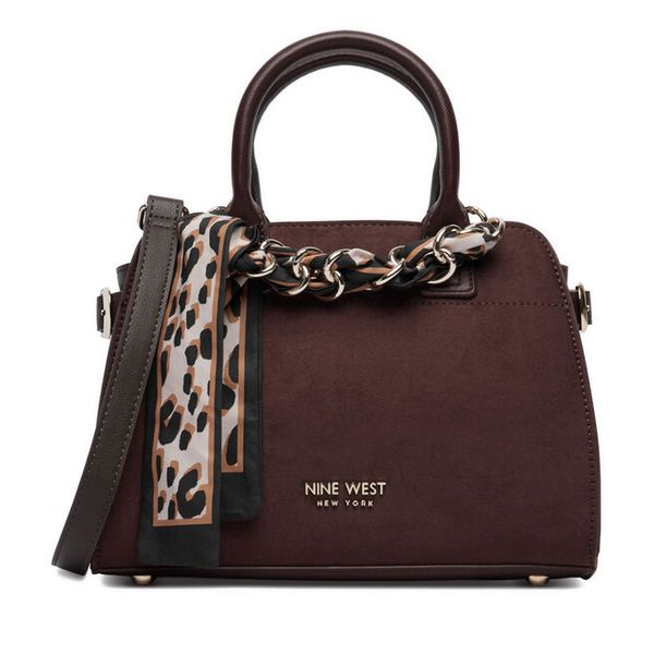 Torebka Nine West. Brązowe torebki do ręki damskie Nine West, bez wzorów, bez dodatków. Za 249.99 zł.