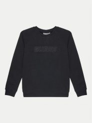 Guess Bluza L4BQ31 KAIJ1 Czarny Regular Fit. Czarne bluzy dla chłopców Guess, z aplikacjami, z bawełny, bez ramiączek, bez kaptura. Za 159.99 zł.