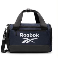 Torba sportowa Reebok. Niebieskie torby sportowe męskie Reebok, bez wzorów, małe. Za 119.99 zł.
