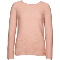 Sweter w kolorze jasnoróżowym. Czerwone swetry damskie Tom Tailor, xs, bez wzorów, z bawełny, bez kołnierzyka, bez ramiączek, bez kaptura. W wyprzedaży za 65.95 zł.