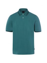 Bugatti koszulka polo Mężczyźni Bawełna (100%) zielony, L. Zielone koszulki polo męskie Bugatti, l, bez wzorów, z bawełny, bez kołnierzyka, bez ramiączek. Za 139.95 zł.