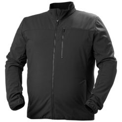 Kurtka Helly Hansen crew softshell 2.0. Brązowe kurtki męskie Helly Hansen, bez wzorów, z softshellu, żeglarskie. W wyprzedaży za 490.50 zł.