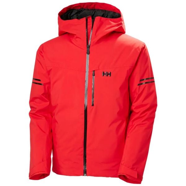 Kurtka narciarska Helly Hansen Swift Team. Czerwone kurtki męskie Helly Hansen, l, bez wzorów, z materiału, długie, bez kaptura, narciarskie, primaloft. Za 1,071.50 zł.