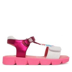 Sandały Agatha Ruiz de la Prada. Czerwone sandały dziewczęce Agatha Ruiz de la Prada, bez zapięcia. Za 129.99 zł.