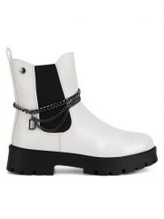 DeeZee Botki CM231117-1 Beżowy. Brązowe botki dziewczęce DeeZee, z tworzywa sztucznego, bez zapięcia. Za 159.99 zł.