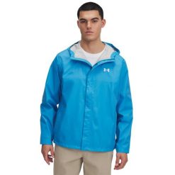 Kurtka wodoodporna Under Armour Stormproof CloudstrikeÂ 2.0. Białe kurtki męskie Under Armour, m, bez wzorów, z materiału, eleganckie, bez kaptura. Za 457.30 zł.