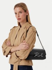 KARL LAGERFELD Torebka B3W30012 Czarny. Czarne torebki do ręki damskie KARL LAGERFELD, bez wzorów, ze skóry, bez dodatków. Za 1,199.00 zł.