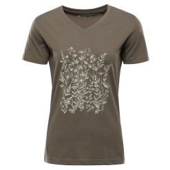 Koszulka damska bawełniana Alpine Pro Dorena. Brązowe t-shirty damskie Alpine Pro, xl, bez wzorów, z bawełny, klasyczne, bez kołnierzyka. Za 109.00 zł.