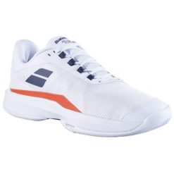 Buty tenisowe męskie Babolat Jet Tere 2 AC. Białe buty sportowe męskie BABOLAT, bez zapięcia, tenisowe. Za 449.00 zł.