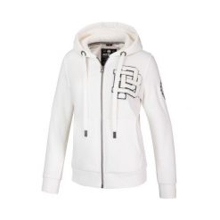 Bluza damska Pitbull rozpinana z kapturem Sherpa Ruffina. Białe bluzy damskie PITBULL, xs, bez wzorów, z kapturem. Za 269.00 zł.