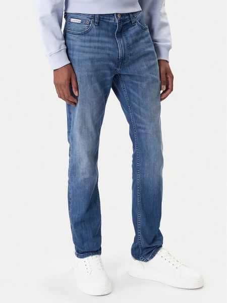 Calvin Klein Jeans Jeansy LV04RE784G Niebieski Skinny Fit. Niebieskie jeansy męskie Calvin Klein Jeans. Za 359.99 zł.