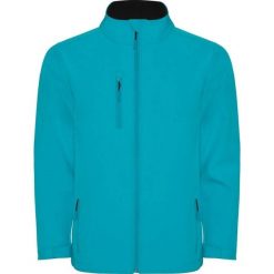 Męska Kurtka Soft Shell Nebraska. Niebieskie kurtki męskie ROLY, m, bez wzorów, sportowe, bez kaptura. Za 138.99 zł.