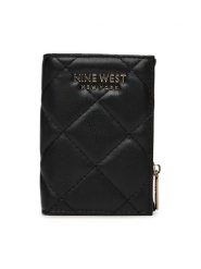Nine West Portfel CEO-NW-W1-006-SS26 Czarny. Czarne portfele damskie Nine West, bez wzorów, z materiału. Za 59.99 zł.