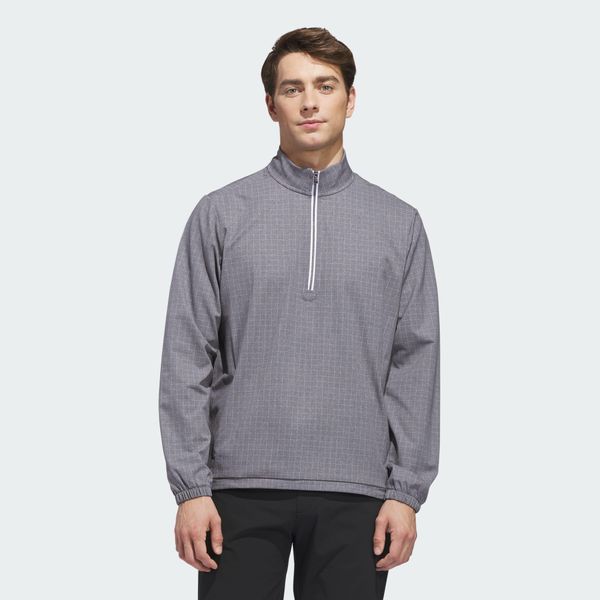 Bluza ULTIMATE365 SET WOVEN QUARTER-ZIP. Brązowe bluzy męskie Adidas, xl, bez wzorów, z tkaniny, bez kaptura. Za 399.00 zł.