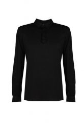 Antony Morato Longsleeve | MMKL00317-FA100084 | Mężczyzna | Czarny. Czarne bluzki z długim rękawem męskie Antony Morato, m, bez wzorów, z bawełny, eleganckie, bez kołnierzyka. W wyprzedaży za 179.00 zł.