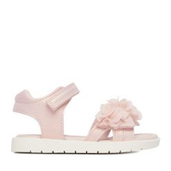 Sandały DeeZee. Czerwone sandały dziewczęce DeeZee, bez zapięcia. Za 79.99 zł.