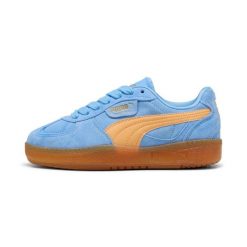 Buty damskie trampki sportowe PALERMO MODA. Niebieskie trampki i tenisówki damskie Puma, bez wzorów, z dresówki, eleganckie, bez zapięcia. Za 199.00 zł.