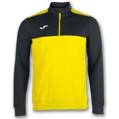 Bluza do piłki nożnej męska Joma Winner. Czarne bluzy męskie Joma, m, bez wzorów, bez kaptura. W wyprzedaży za 132.00 zł.